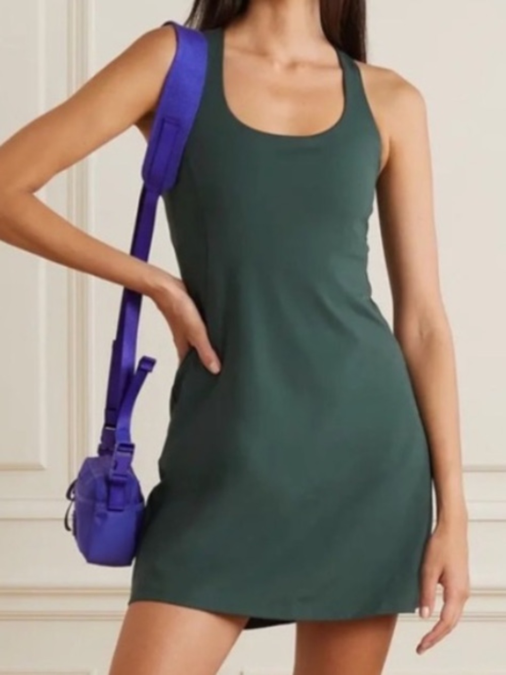 GIRLFRIEND COLLECTIVE PALOMA RACERBACK MINI DRESS